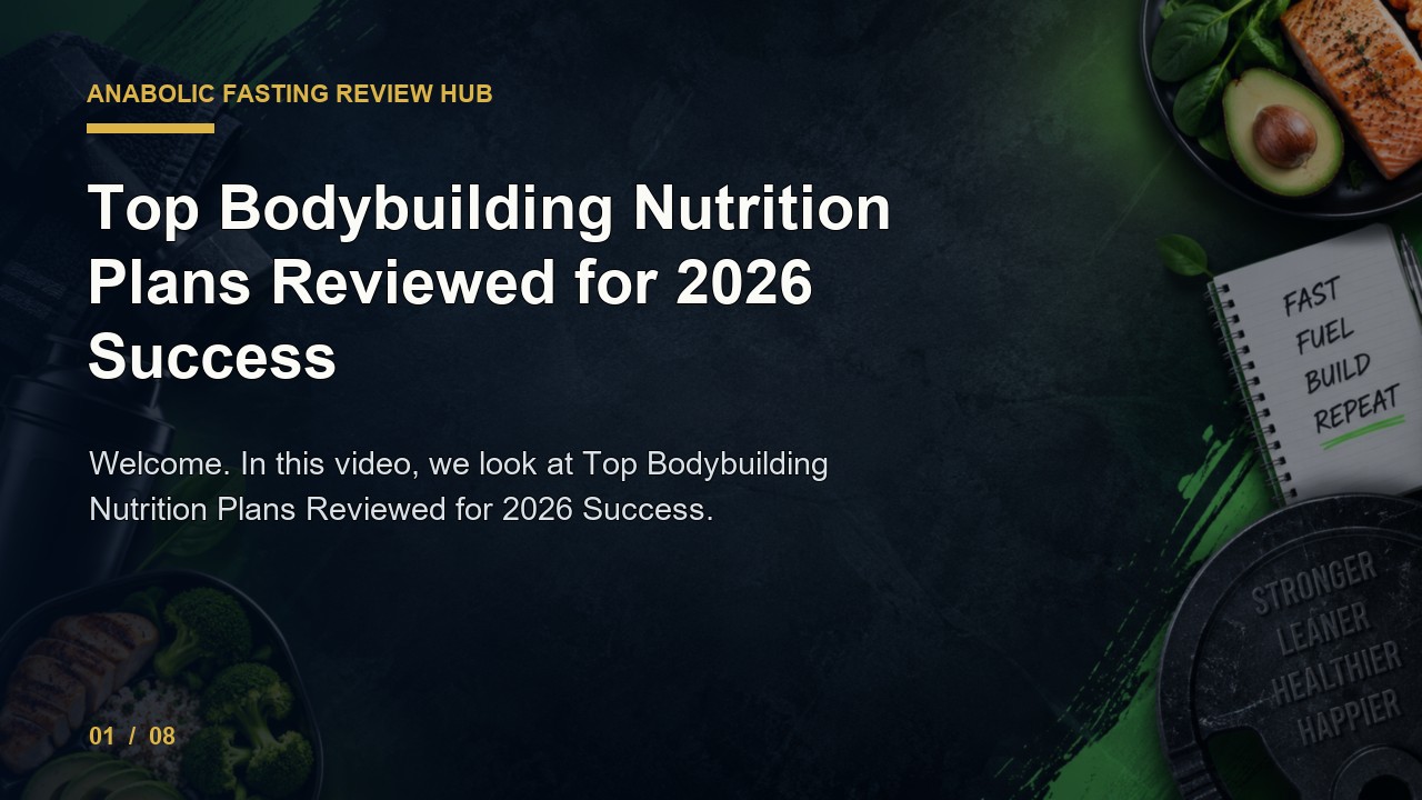Anabolic Fasting Review: Top Bodybuilding Nutrition Plans Reviewed for 2026 Success video thumbnail