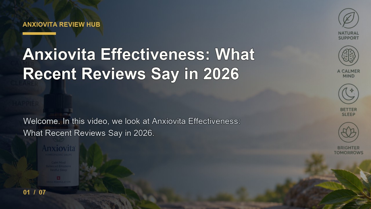 Anxiovita Review: Anxiovita Effectiveness What Recent Reviews Say in 2026 video thumbnail