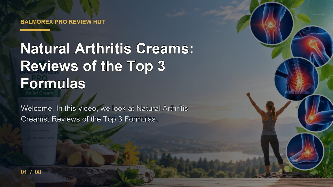 Balmorex Pro Review: Natural Arthritis Creams Reviews of the Top 3 Formulas video thumbnail
