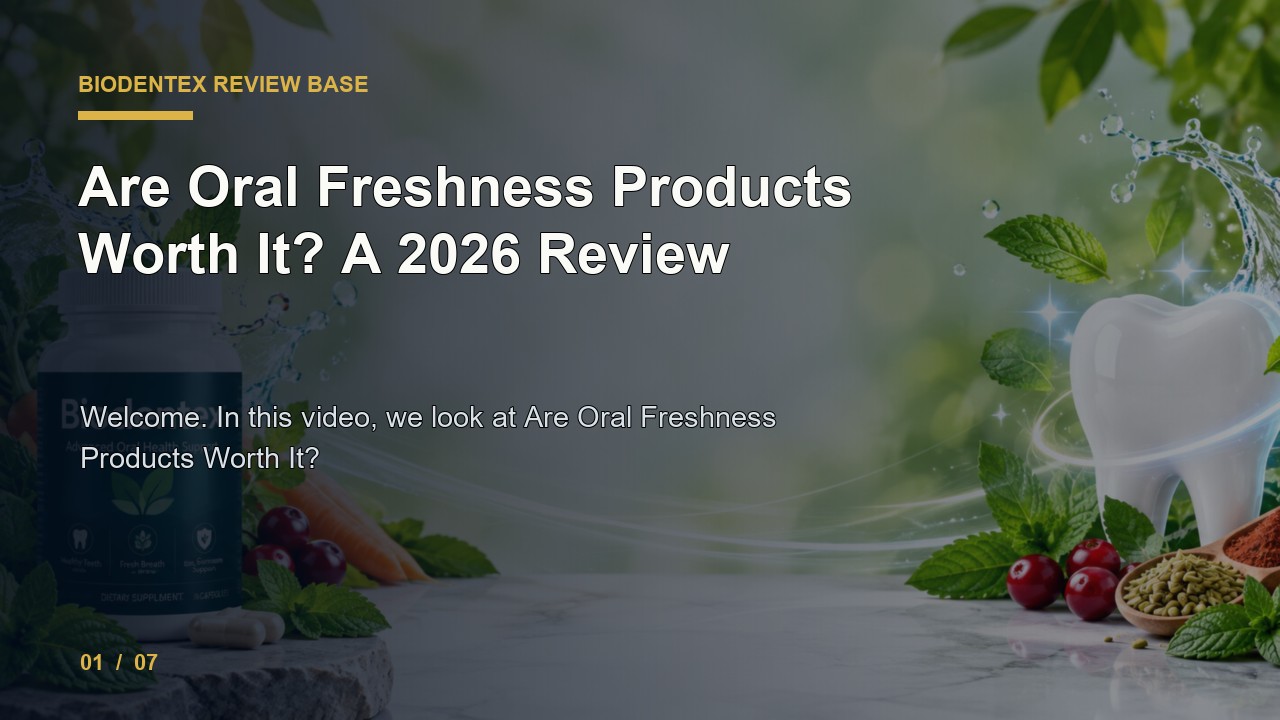 BioDentex Review: Are Oral Freshness Products Worth It a 2026 Review video thumbnail