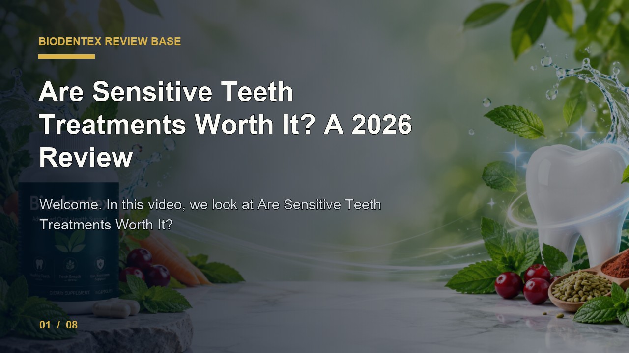BioDentex Review: Are Sensitive Teeth Treatments Worth It a 2026 Review video thumbnail