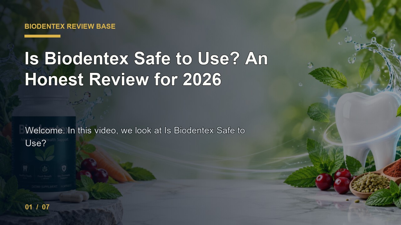 BioDentex Review: Is BioDentex Safe to Use an Honest Review for 2026 video thumbnail