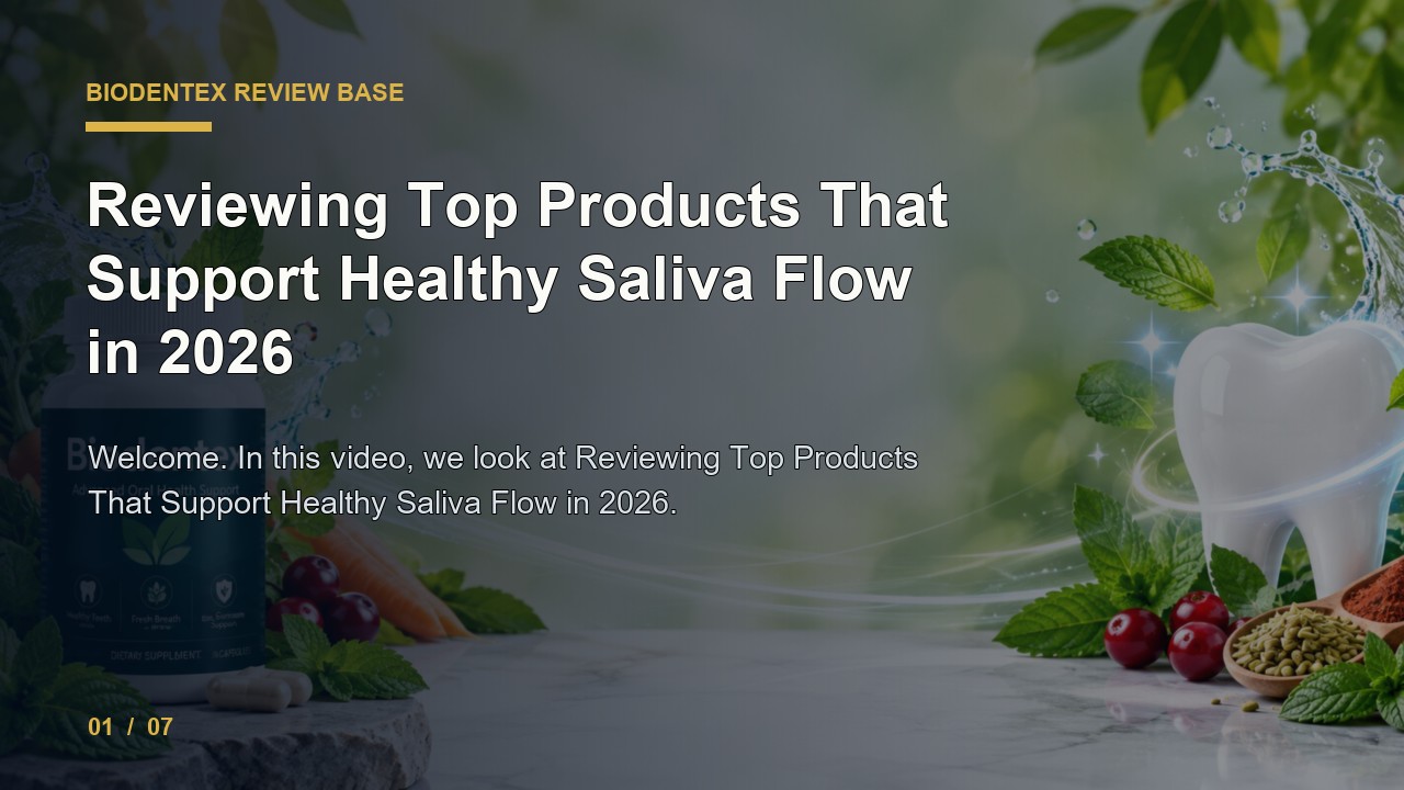 BioDentex Review: Reviewing Top Products That Support Healthy Saliva Flow in 2026 video thumbnail