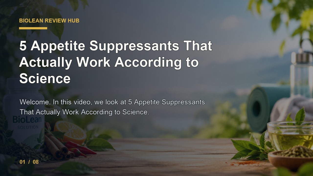 BioLean Review: Appetite Suppressants That Actually Work According to Science video thumbnail