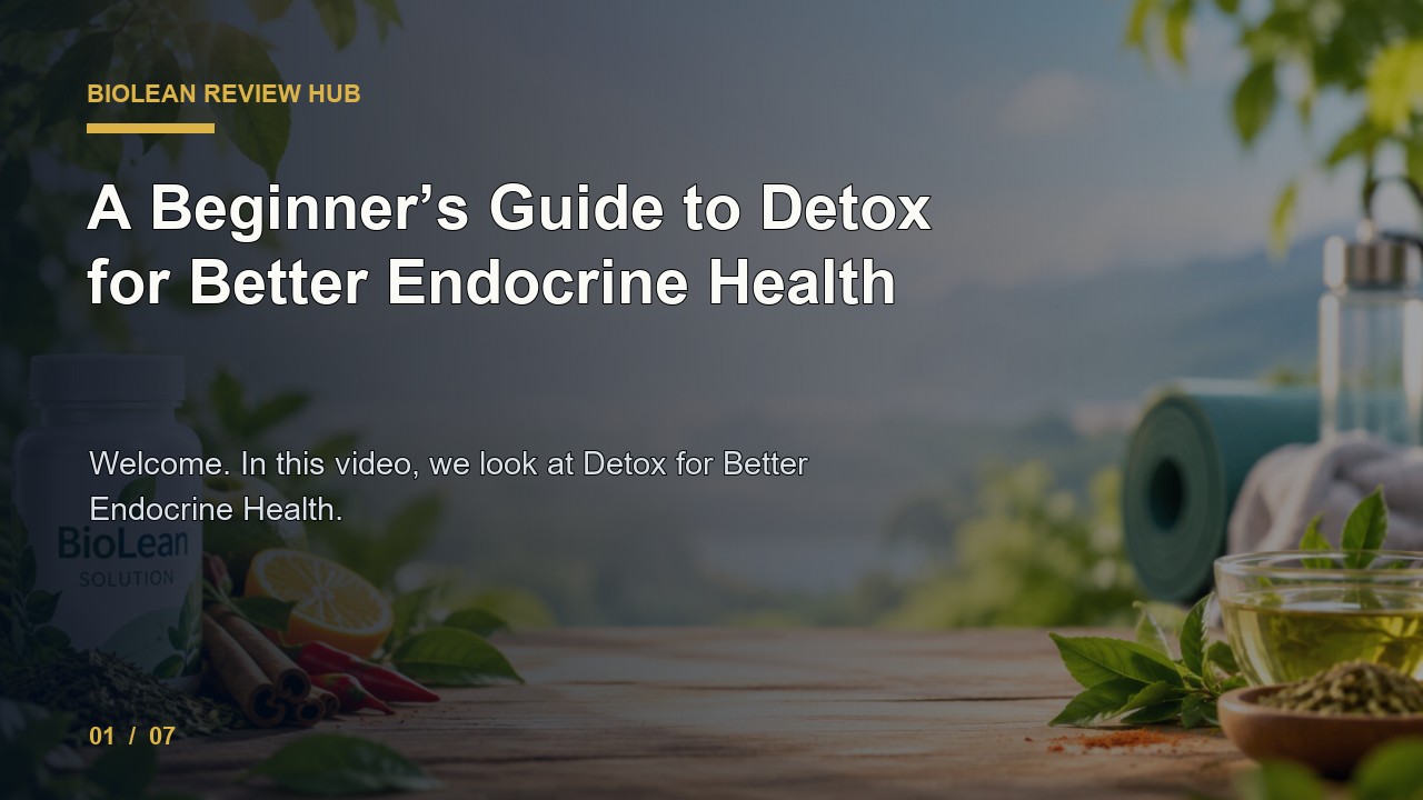 BioLean Review: a Beginner's Guide to Detox for Better Endocrine Health video thumbnail