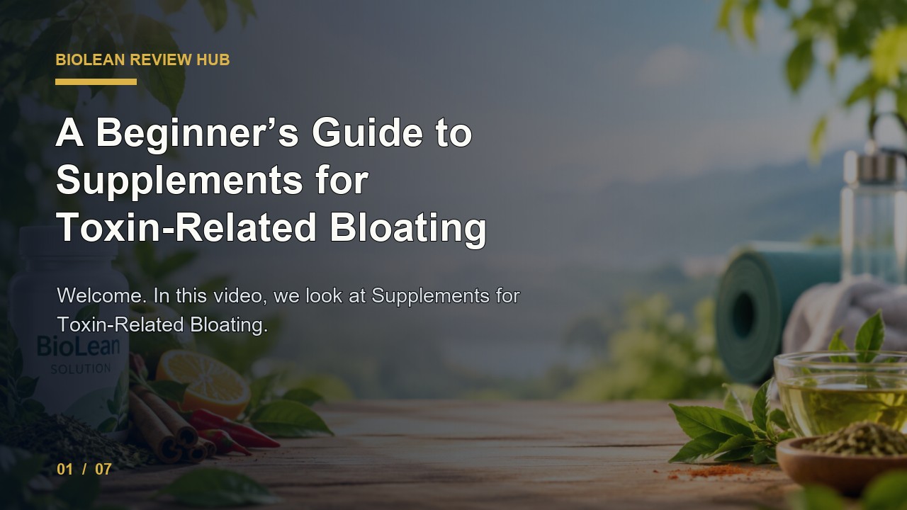BioLean Review: a Beginner's Guide to Supplements for Toxin Related Bloating video thumbnail