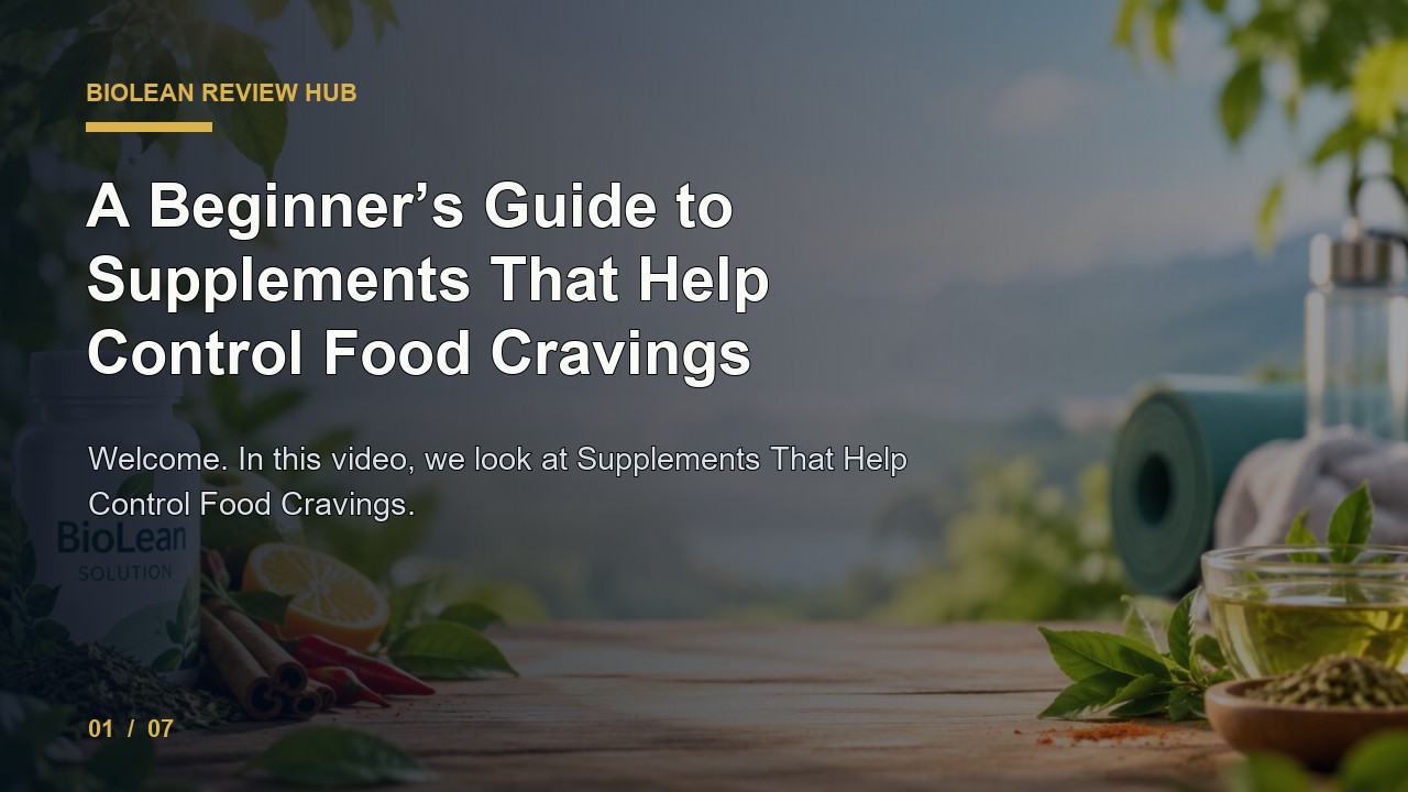 BioLean Review: a Beginner's Guide to Supplements That Help Control Food Cravings video thumbnail
