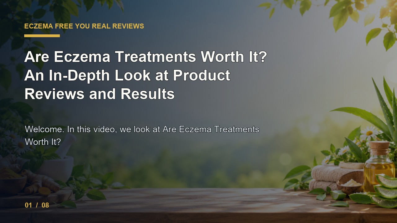 Eczema Free You Review: Are Eczema Treatments Worth It an in Depth Look at Product Reviews and Results video thumbnail