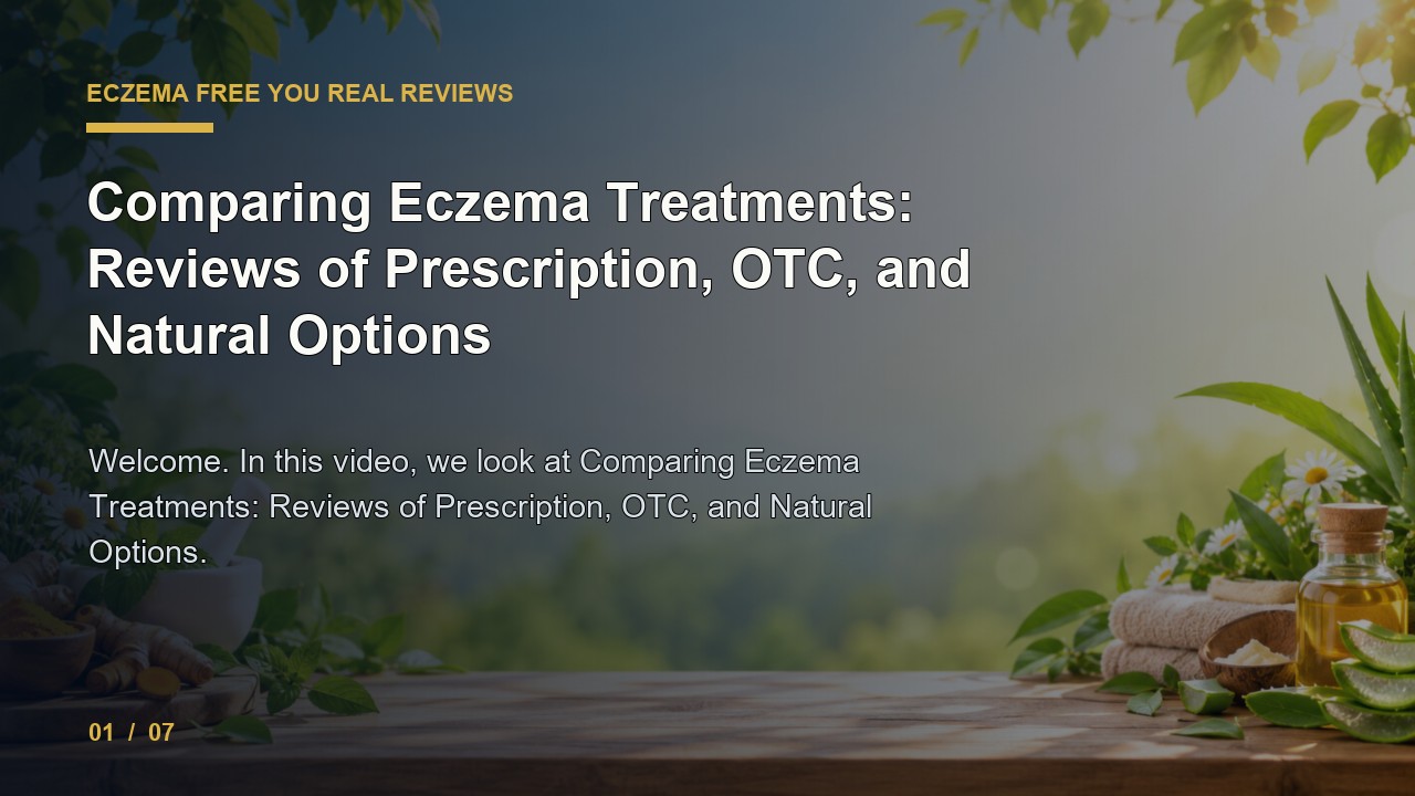 Eczema Free You Review: Comparing Eczema Treatments Reviews of Prescription Otc and Natural Options video thumbnail