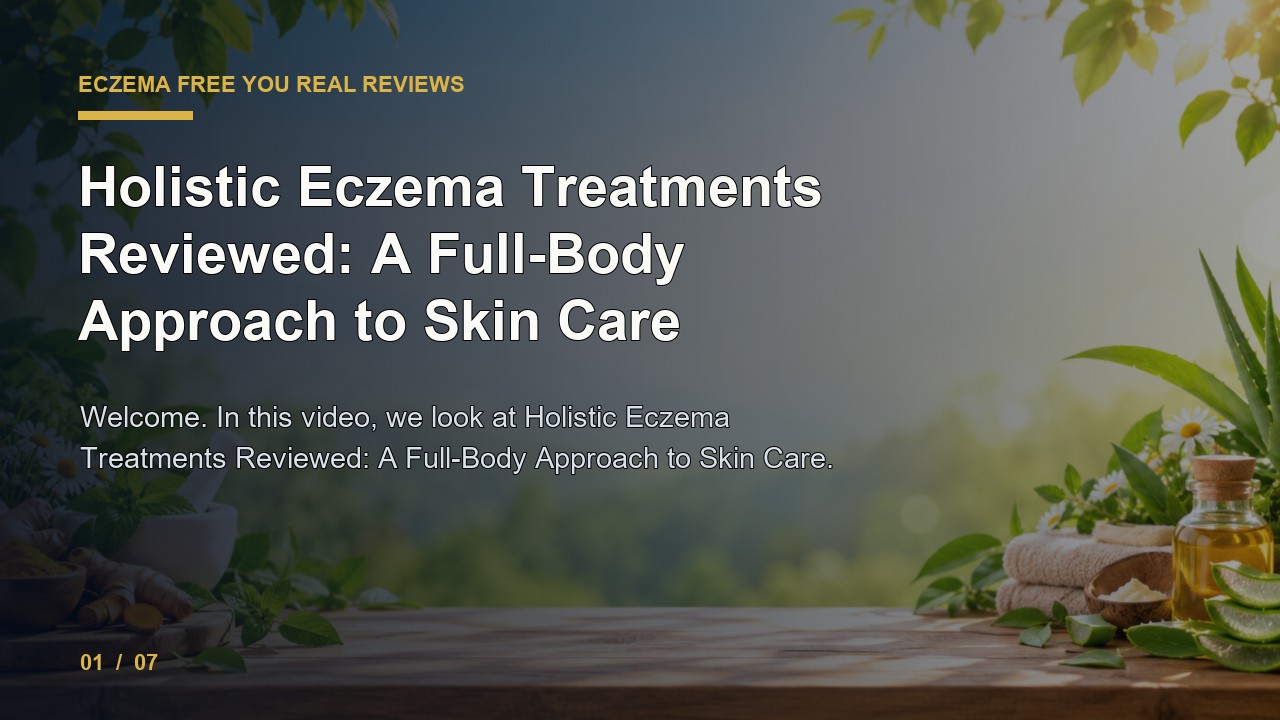 Eczema Free You Review: Holistic Eczema Treatments Reviewed a Full Body Approach to Skin Care video thumbnail