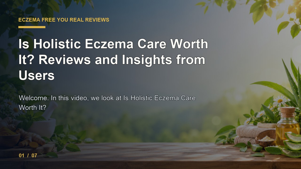 Eczema Free You Review: Is Holistic Eczema Care Worth It Reviews and Insights from Users video thumbnail
