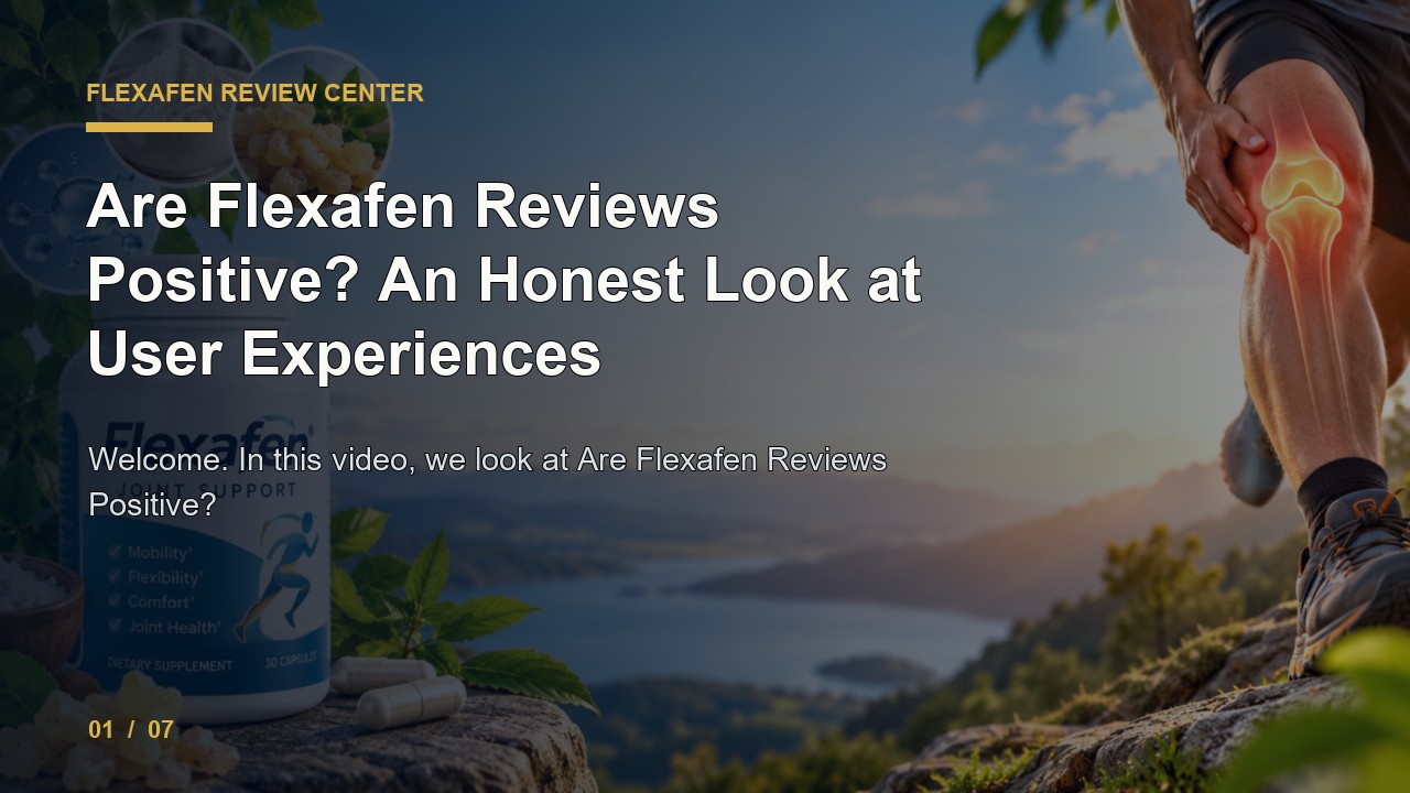 Flexafen Review: Are Flexafen Reviews Positive an Honest Look at User Experiences video thumbnail