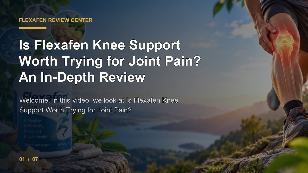 Flexafen Review: Is Flexafen Knee Support Worth Trying for Joint Pain an in Depth Review video thumbnail