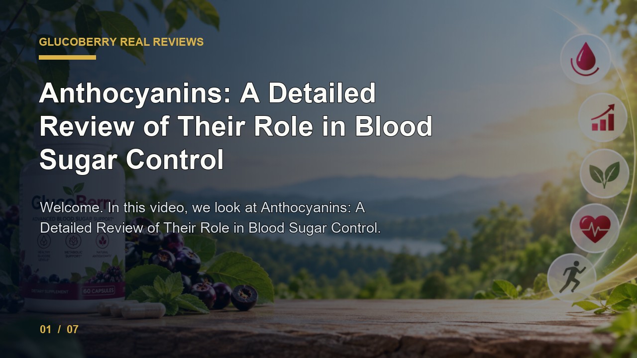 GlucoBerry Review: Anthocyanins a Detailed Review of Their Role in Blood Sugar Control video thumbnail