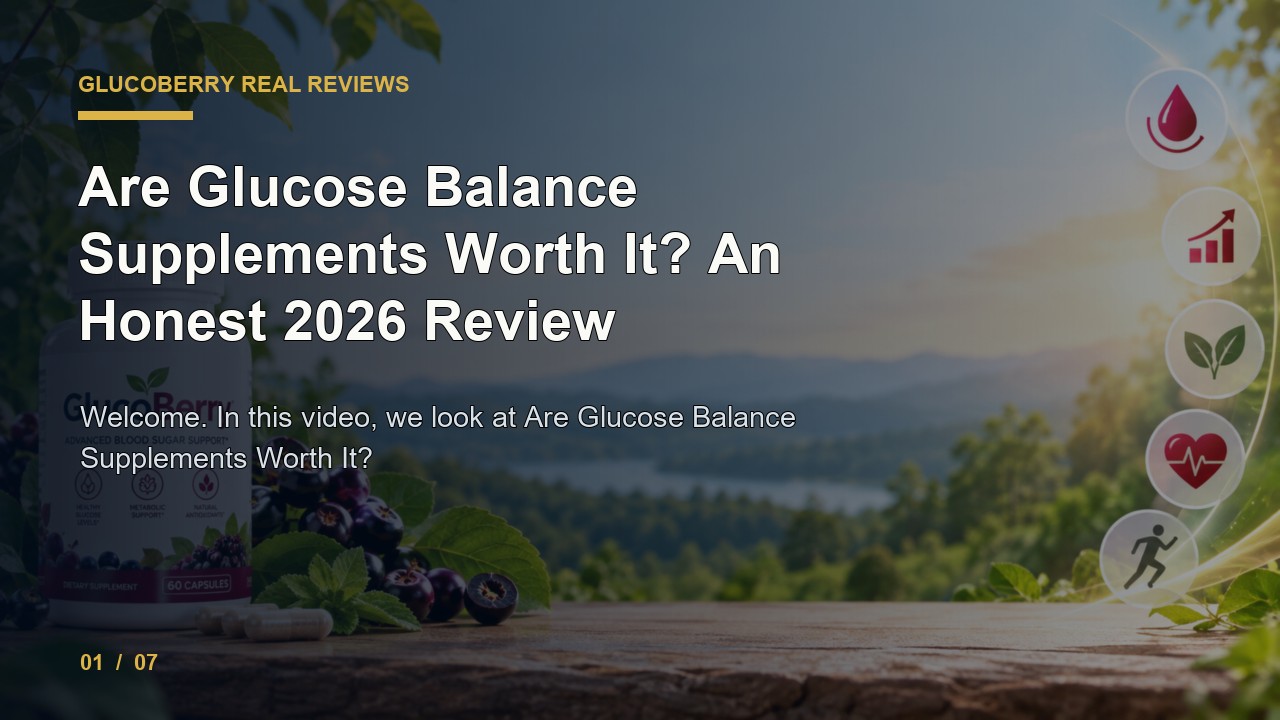GlucoBerry Review: Are Glucose Balance Supplements Worth It an Honest 2026 Review video thumbnail