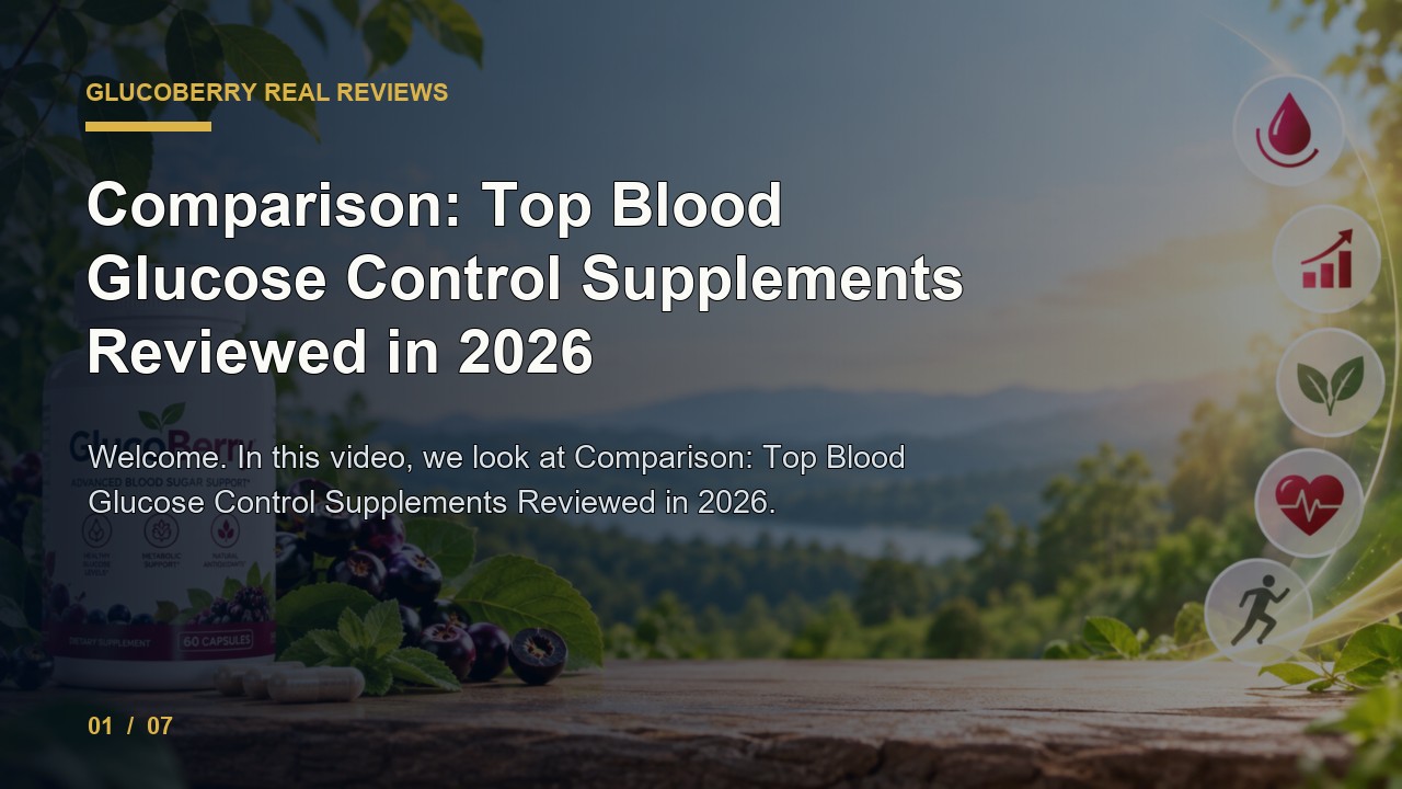 GlucoBerry Review: Comparison Top Blood Glucose Control Supplements Reviewed in 2026 video thumbnail