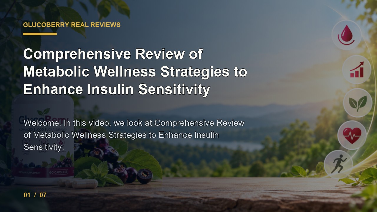 GlucoBerry Review: Comprehensive Review of Metabolic Wellness Strategies to Enhance Insulin Sensitivity video thumbnail