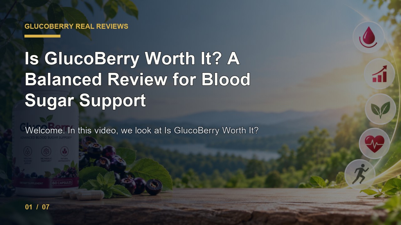 GlucoBerry Review: Is GlucoBerry Worth It a Balanced Review for Blood Sugar Support video thumbnail