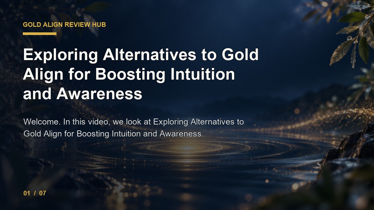 Gold Align Review: Exploring Alternatives to Gold Align for Boosting Intuition and Awareness video thumbnail