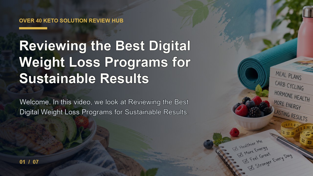 Over 40 Keto Solution Review: Reviewing the Best Digital Weight Loss Programs for Sustainable Results video thumbnail