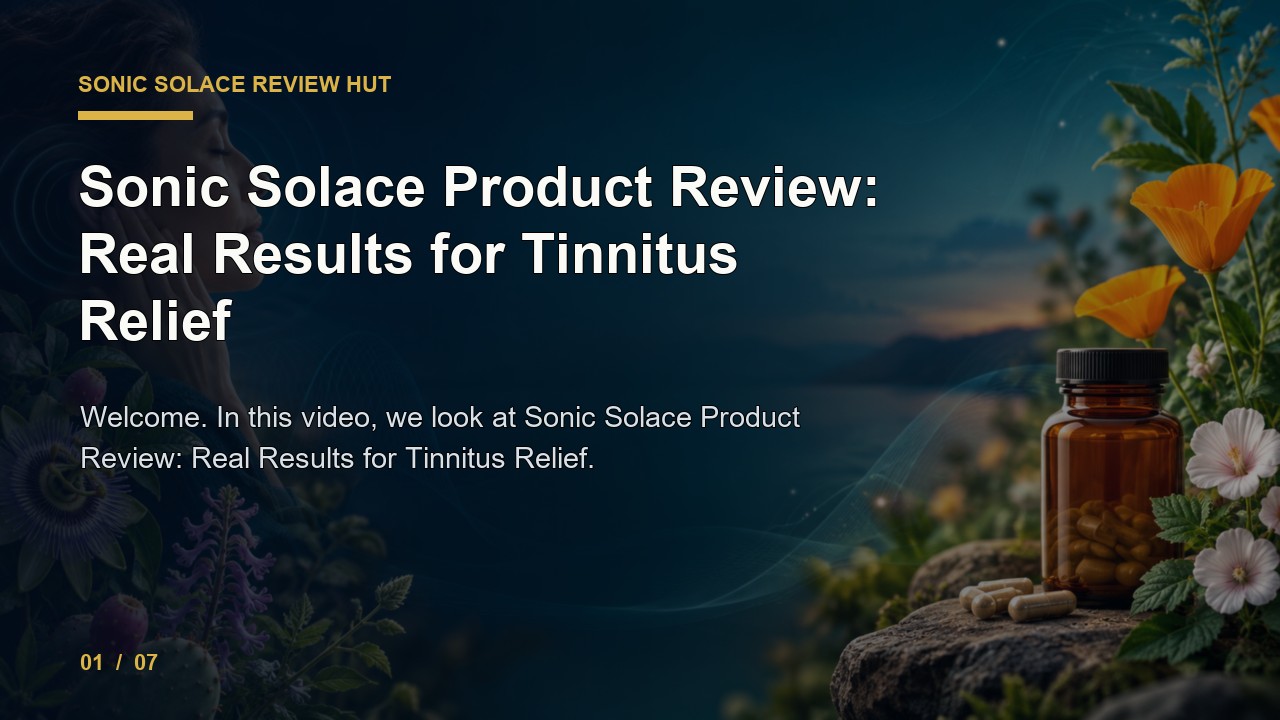 Sonic Solace Review: Sonic Solace Product Review Real Results for Tinnitus Relief video thumbnail