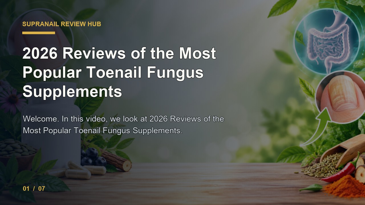 SupraNail Review: Reviews of the Most Popular Toenail Fungus Supplements video thumbnail