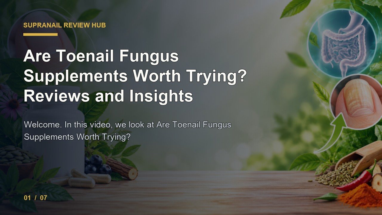 SupraNail Review: Are Toenail Fungus Supplements Worth Trying Reviews and Insights video thumbnail