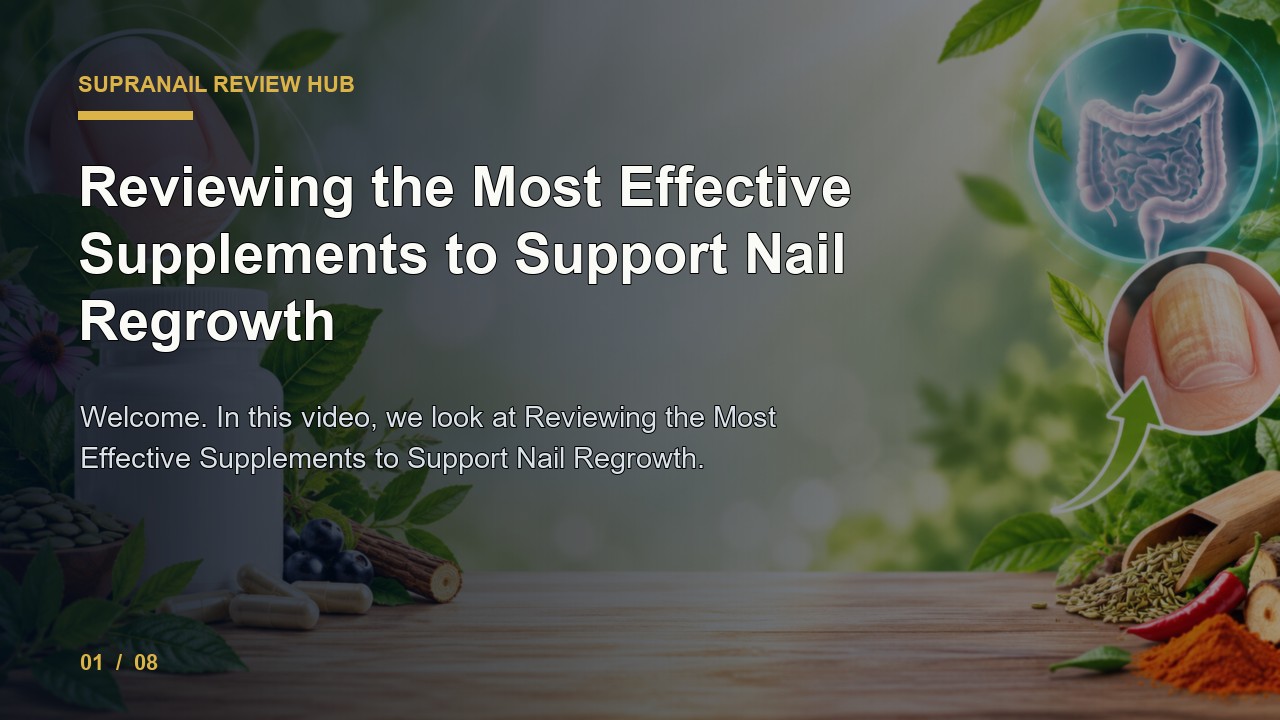 SupraNail Review: Reviewing the Most Effective Supplements to Support Nail Regrowth video thumbnail