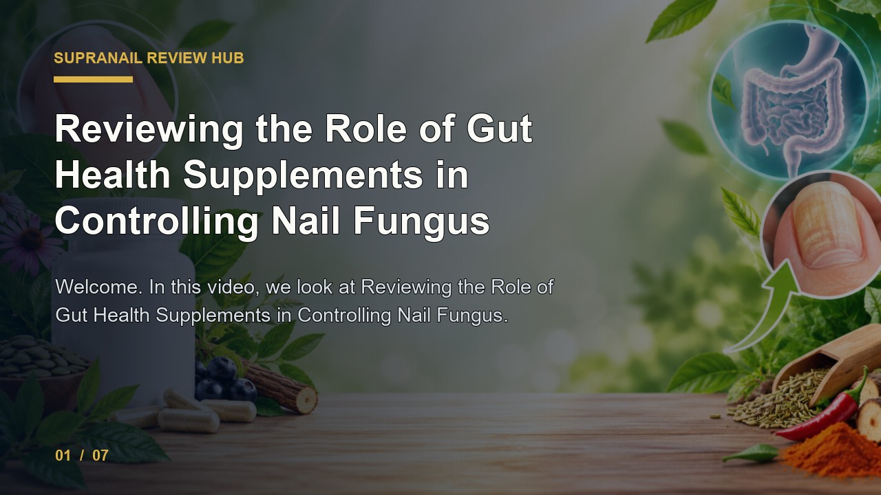 SupraNail Review: Reviewing the Role of Gut Health Supplements in Controlling Nail Fungus video thumbnail