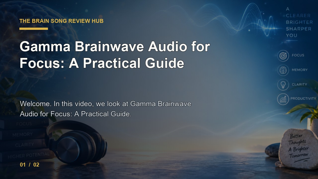 The Brain Song Review: Gamma Brainwave Audio for Focus a Practical Guide video thumbnail