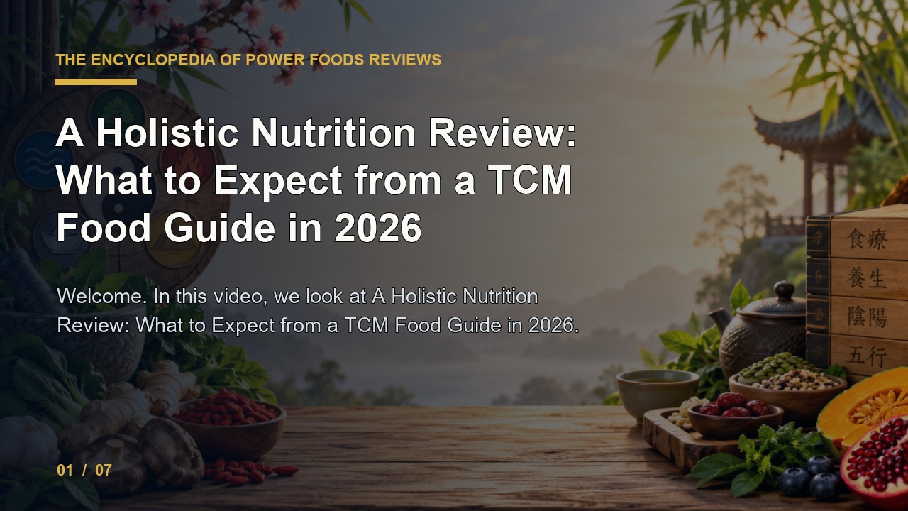 The Encyclopedia of Power Foods Review: a Holistic Nutrition Review What to Expect from a Tcm Food Guide in 2026 video thumbnail