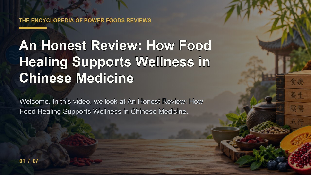 The Encyclopedia of Power Foods Review: an Honest Review How Food Healing Supports Wellness in Chinese Medicine video thumbnail