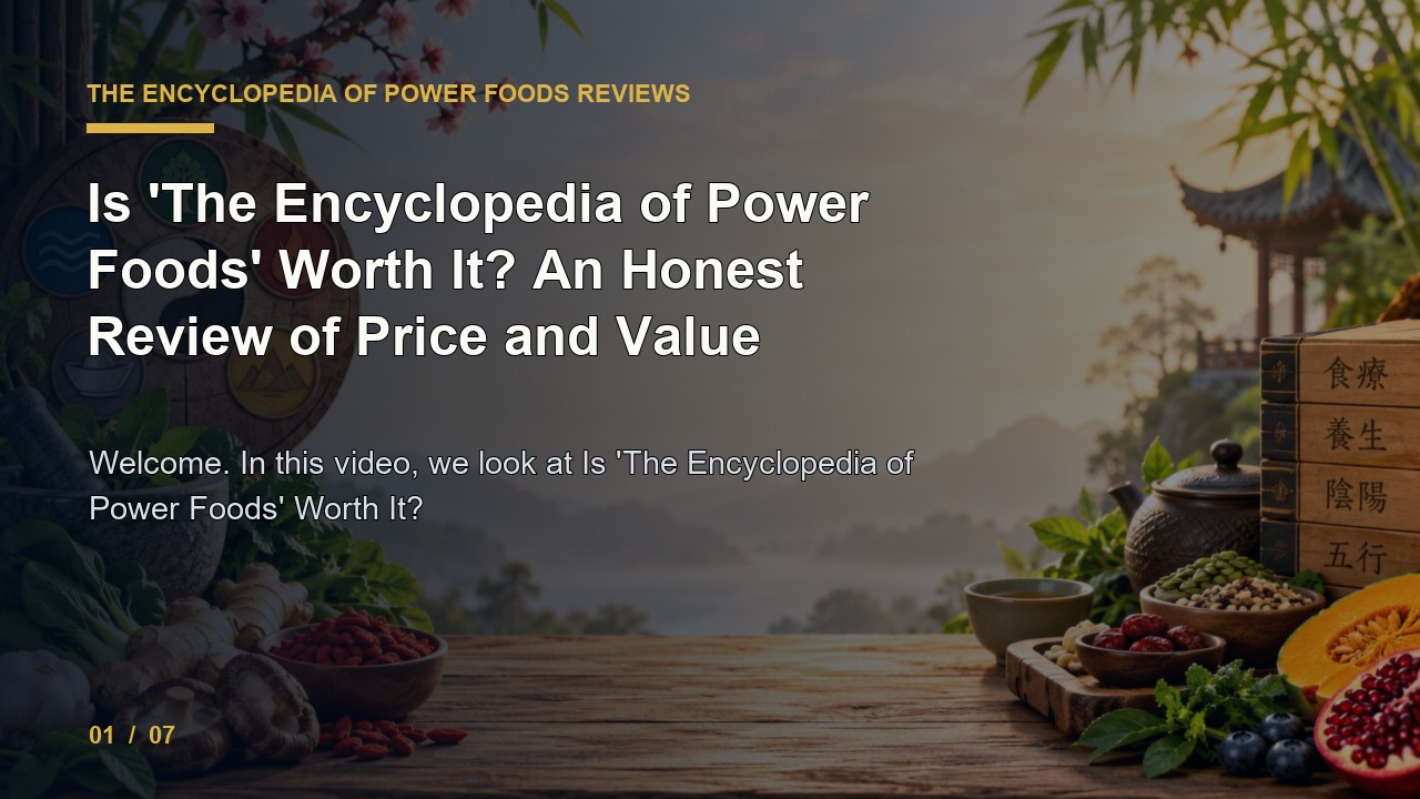 The Encyclopedia of Power Foods Review: Is The Encyclopedia of Power Foods Worth It an Honest Review of Price and Value video thumbnail