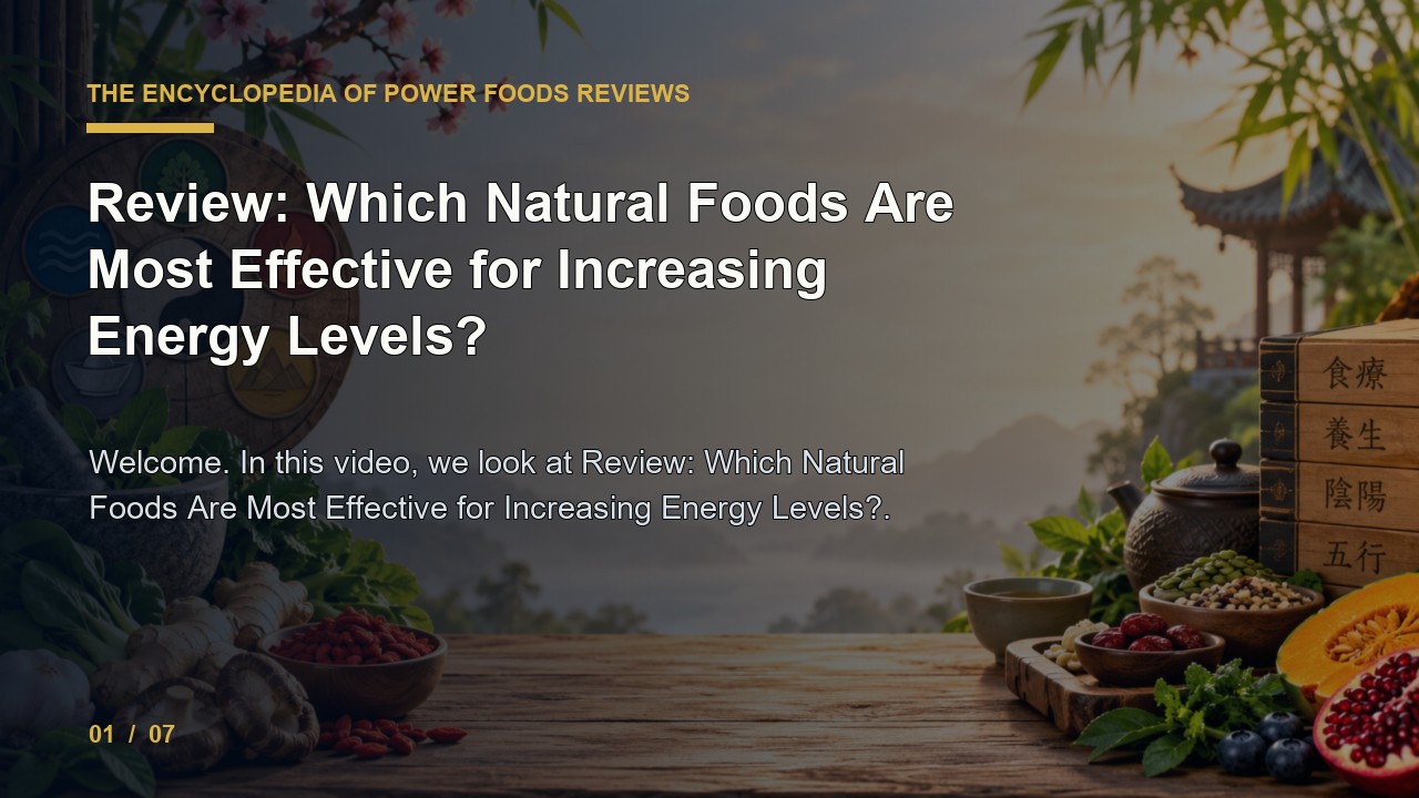The Encyclopedia of Power Foods Review: Review Which Natural Foods Are Most Effective for Increasing Energy Levels video thumbnail
