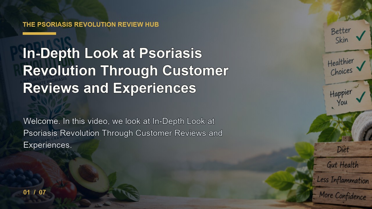The Psoriasis Revolution Review: in Depth Look at Psoriasis Revolution Through Customer Reviews and Experiences video thumbnail