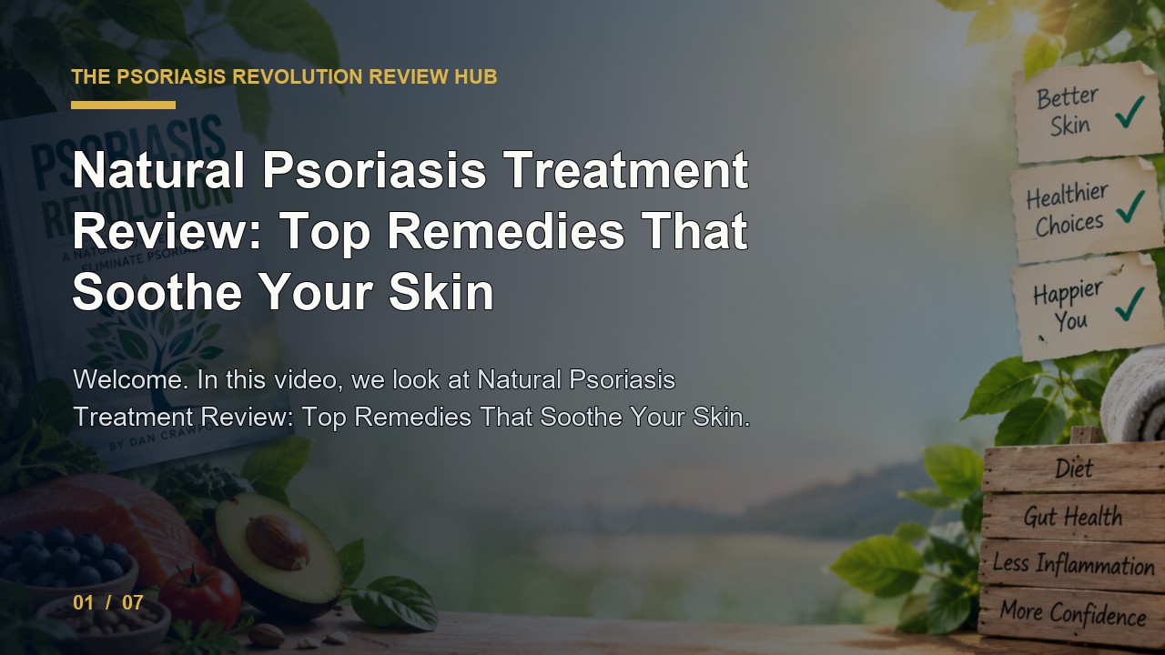 The Psoriasis Revolution Review: Natural Psoriasis Treatment Review Top Remedies That Soothe Your Skin video thumbnail