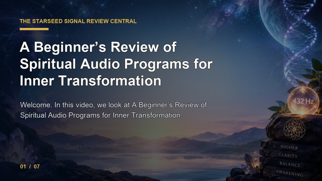 The Starseed Signal Review: a Beginner's Review of Spiritual Audio Programs for Inner Transformation video thumbnail