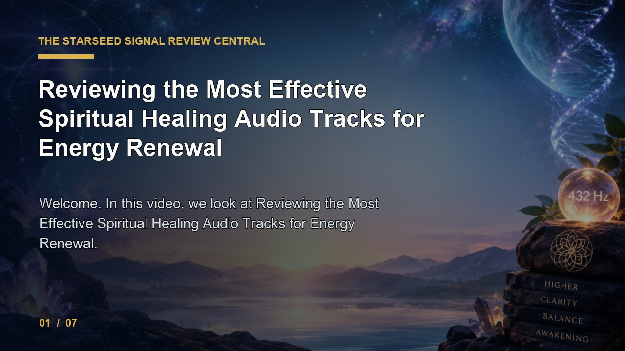 The Starseed Signal Review: Reviewing the Most Effective Spiritual Healing Audio Tracks for Energy Renewal video thumbnail