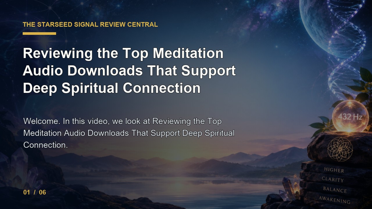 The Starseed Signal Review: Reviewing the Top Meditation Audio Downloads That Support Deep Spiritual Connection video thumbnail
