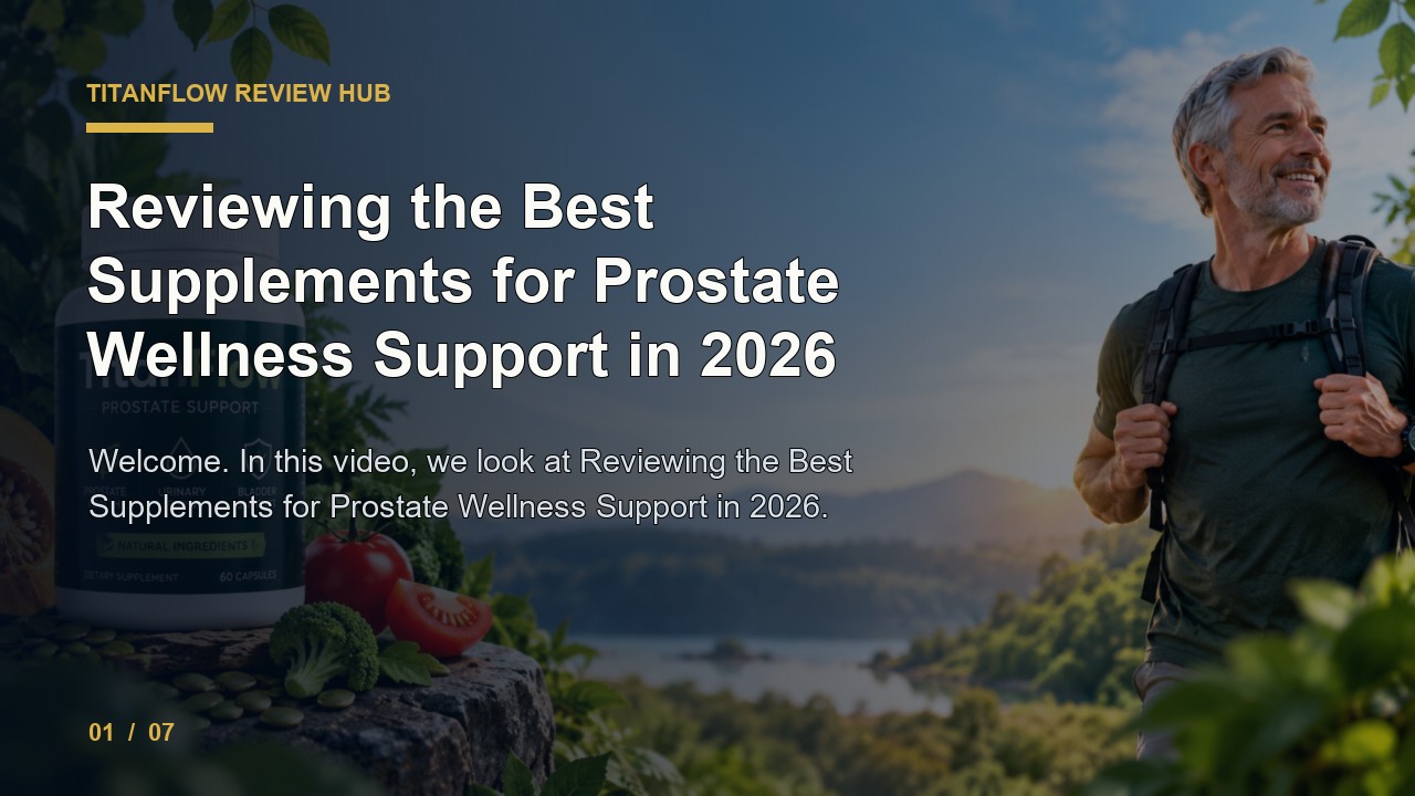 TitanFlow Review: Reviewing the Best Supplements for Prostate Wellness Support in 2026 video thumbnail